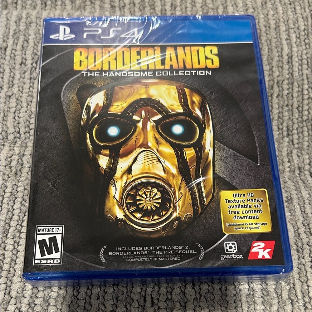 Borderlands: The Handsome Collection for PS4 - Blue Case
